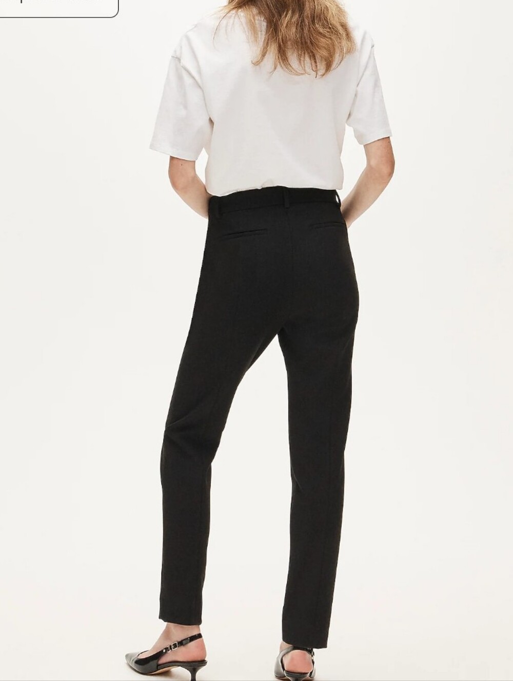 J Crew New Cameron pant in four-season stretch CC435 Size 00 NWT Black - Picture 3 of 6